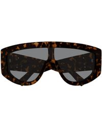 Gucci - Eyewear Rectangular Frame Sunglasses - Lyst