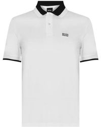 BOSS - Logo Short-Sleeve Polo Shirt - Lyst
