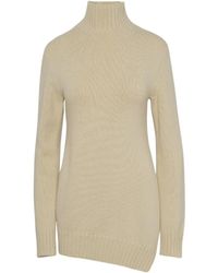 Jil Sander - High-Neck Knitted Jumper - Lyst