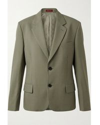 Gucci - Single-Breasted Dry Wool Jacket, Ready-To-Wear - Lyst