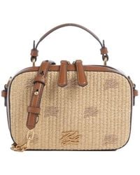 KARL LAGERFELD - Logo-Detail Cross Body Bag - Lyst