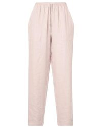 BOSS - Drawstring Tapered Trousers - Lyst