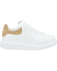 McQueen - Oversized Embellished Low-Top Sneakers - Lyst