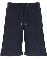 Paul Smith - Ps Paul Smith Zebra Patch Drawstring Bermuda Shorts - Lyst
