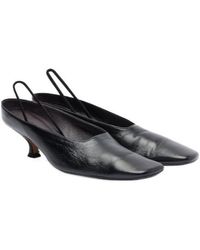 Calvin Klein - Anna Leather Slingback Pumps - Lyst