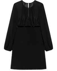 Max Mara - Studio Crewneck Long-Sleeved Dress - Lyst