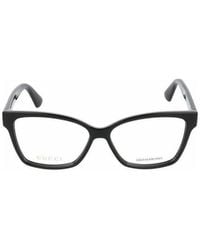Gucci - Eyewear Rectangle Frame Glasses - Lyst