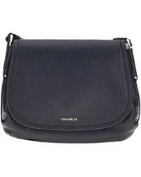 Coccinelle - Logo Printed Shoulder Bag - Lyst