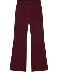 Stella McCartney - Dense Knit Flared Pants - Lyst