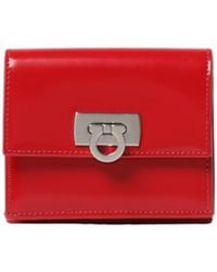 Ferragamo - Horsebit Buckle Flip Wallet - Lyst