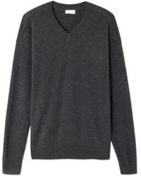 American Vintage - Relaxed V-Neck Knitted Sweater - Lyst