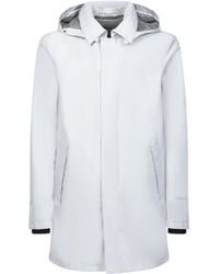 Herno - Long-Sleeved Hooded Coat - Lyst