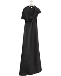 Dior - Long Draped Dress - Lyst