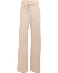 adidas Originals - Knit Wide-Leg Trousers - Lyst