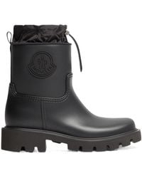 Moncler - Stylish High-Top Mini Boots With Drawstring Fastening 20 Cm - Lyst