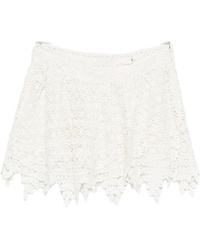 Isabel Marant - Hanta Crochet Mini Skirt - Lyst
