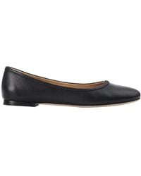 Chloé - Chloé Marcie Round-Toe Ballet Flats - Lyst
