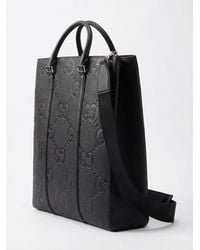 Gucci - Medium Jumbo Gg Leather Tote Bag - Lyst