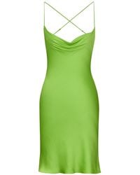 Saint Laurent - Backless Cowl Dress - Lyst
