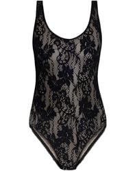 Zimmermann - Floral-Lace Bodysuit - Lyst