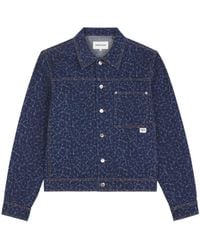 Maison Kitsuné - Maison Kitsuné Buttoned Denim Jacket - Lyst