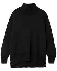 Varley - Barker Zip-Detail Sweatshirt - Lyst