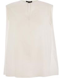 Fabiana Filippi - Oversized Sleeveless Top - Lyst