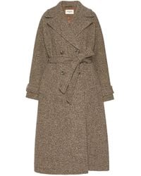 Weekend by Maxmara - Long Tweed Coat - Lyst