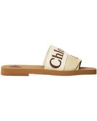Chloé - Highend Flat Slide Sandals - Lyst