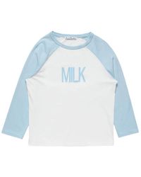 Acne Studios - Milk Graphic T-Shirt - Lyst