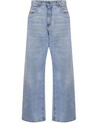 GIUSEPPE DI MORABITO - Crystal Wide-Leg Jeans - Lyst