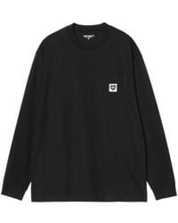 Carhartt - Pocket Heart Long-Sleeve T-Shirt - Lyst