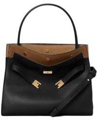 Tory Burch - Small Lee Radziwill Double Tote Bag - Lyst