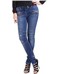 Balmain - Jeans With Belt Loops - Lyst