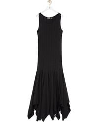 Loewe - X Paula's Ibiza Handkerchief-Hem Midi Dress - Lyst
