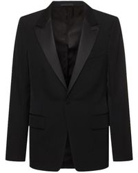 Lanvin - Wool Tuxedo Jacket - Lyst