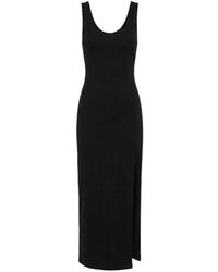 Wardrobe NYC - Slit-Detailed Sleeveless Maxi Dress - Lyst