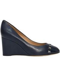 Ferragamo - Round Head Heels - Lyst