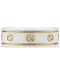Gucci - Icon Ring With Interlocking G - Lyst