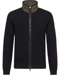 Moncler - Logo Patch Zip-Up Cardigan - Lyst