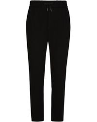 Dolce & Gabbana - Dg Patch Jersey Jogging Pants - Lyst