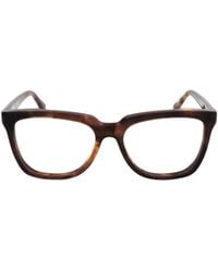 Max Mara - Square Frame Glasses - Lyst
