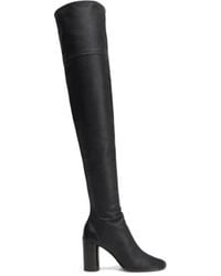 Lemaire - Square-Toe Block-Heeled Boots - Lyst