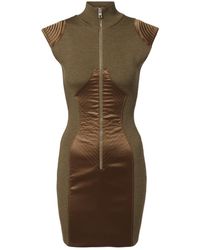 Jean Paul Gaultier - Wool-Blend Minidress - Lyst