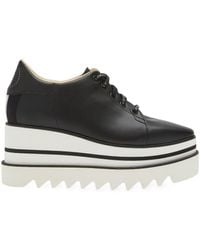 Stella McCartney - Elyse Platform Lace-Up Sneakers - Lyst