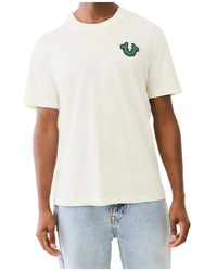 True Religion - Tr Buddha Puff Print Tee - Lyst