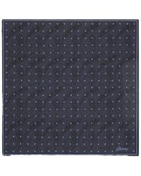 Brioni - And Sky Silk Pocket Square - Lyst