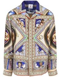 CASABLANCA - Cherub Print Shirts - Lyst