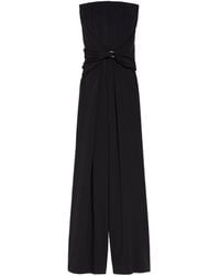 Max Mara - Pianoforte Fiero Strapless Jumpsuit - Lyst