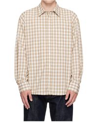 sunflower - Checked Button-Up Shirt - Lyst